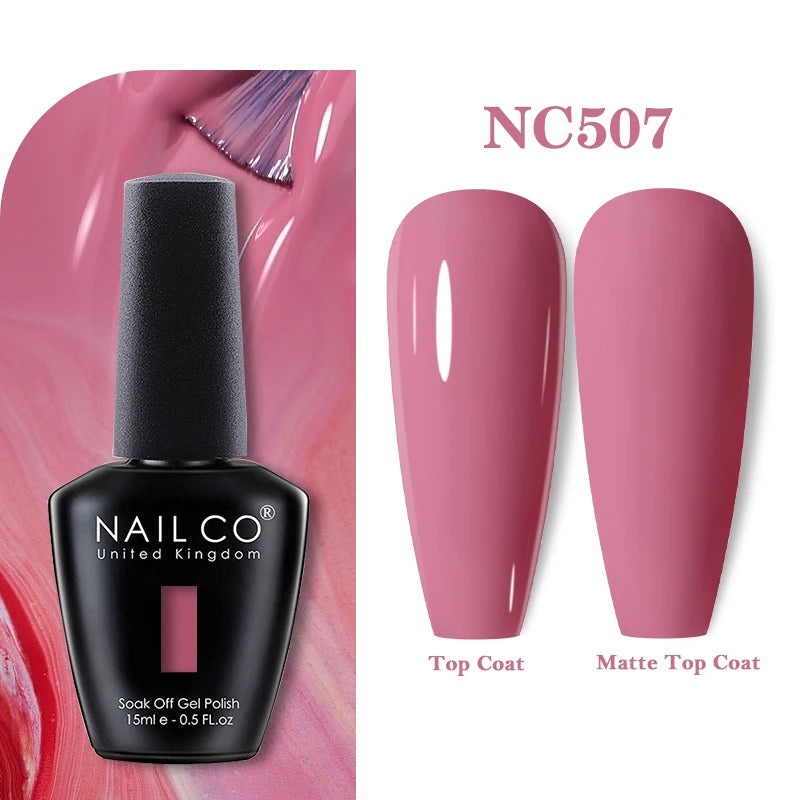 NAILCO 15ml Gel Polish Nail Art Vernis Semi Permanent UV Gel Polish For Manicure Design Hybrid Varnish Summer Nails Products
