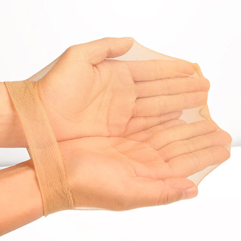 12 Pcs HD Thin Wig Cap Transparent and Invisible Sheer Wig Cap for HD Wigs Wig Accessories