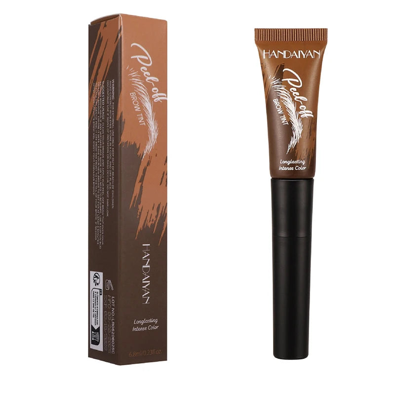Eyebrow Dye 5-color Peel-off Waterproof  Long-lasting Dye Natural And Easy To Color Beginner-friendly Quick-drying Eyebrow Dye