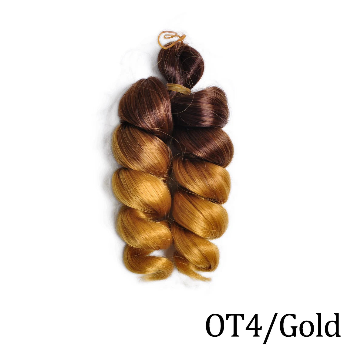 12 Inch French Loose Curly Braiding Hair - Pre-Stretched Crochet Extensions