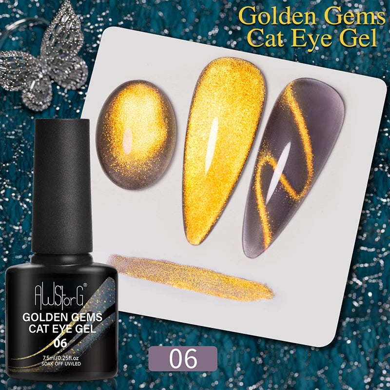 7.5ml Red Glitter Gel Nail Polish Crystal Semi Permanent Soak Off UV Gel Varnish Nail Art Manicure Base Matte Top Coat Vernis