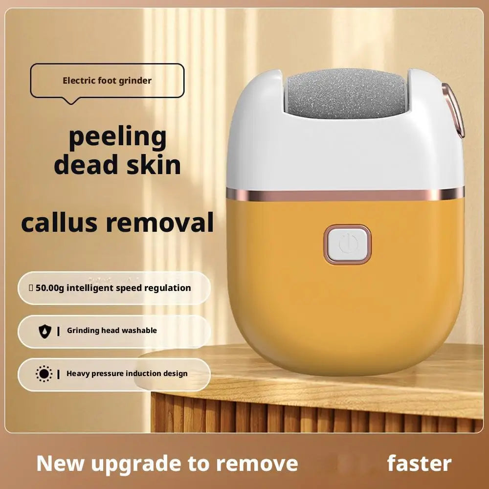 Electric Foot Grinder Rechargeable Dead Skin Remover Dry Foot Care Feet Foot Cracked Electric Scrubber Dead File Calluses R A6U2