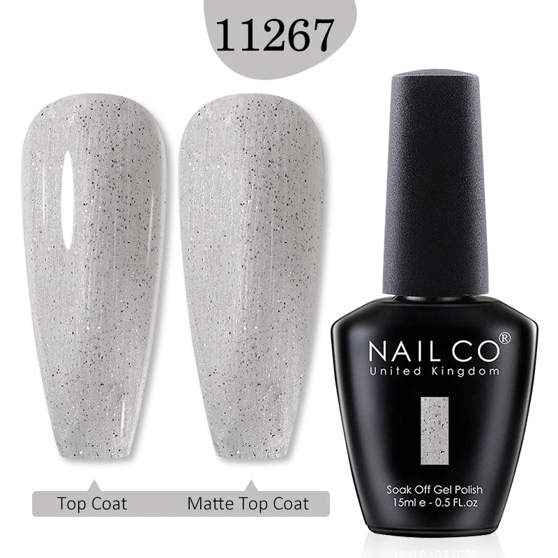 NAILCO Red Colors Series 15ML Nail Gel Polish Nail Supplies Semi Permanent For Nail  Art Manicure Soak Off LED UV Hybrid Varnish
