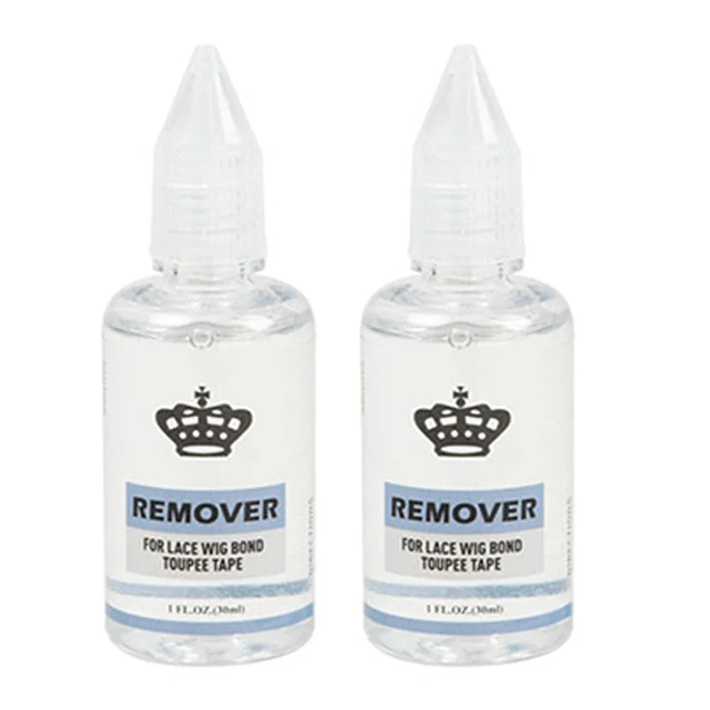 Katelon Hair Glue 38ml Toupee lace Wig Professional Invisible Biological Scalp Adhesive Waterproof yellow/white Remover 30ml