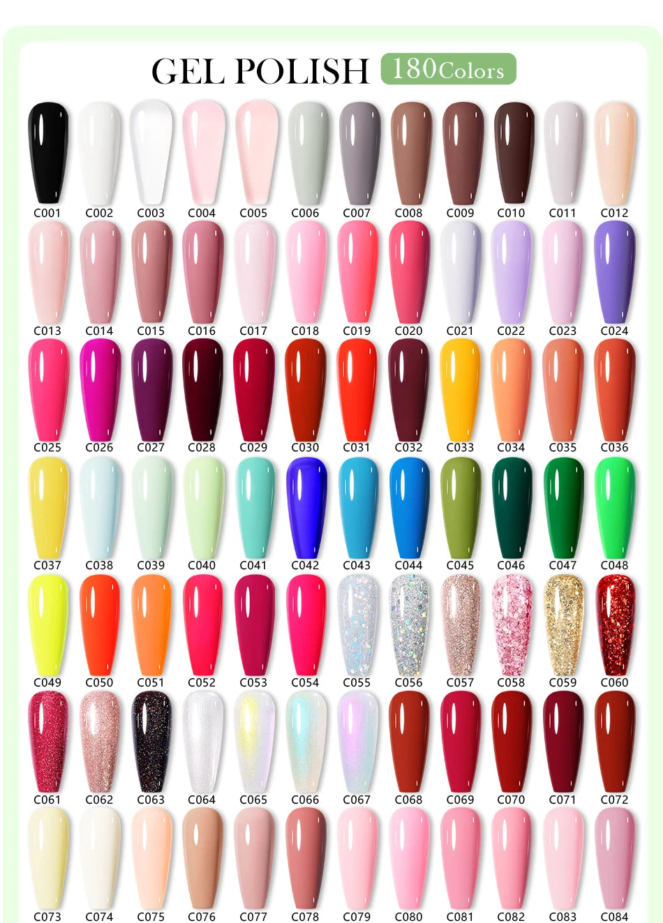 BORN PRETTY PRO 15ml Odorless Soak Off Gel Color Long Lasting Gel Polish Private Label Uv Nail Gel Polish