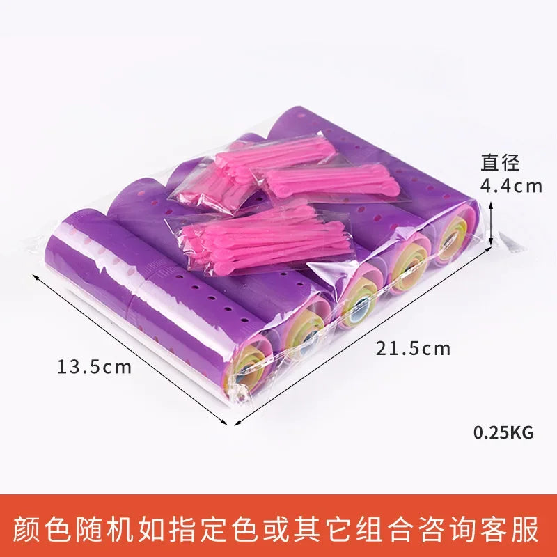 Hair Rollers Heatless Hair Curlers No Heat Hair Bangs Volume Self-adhesive Hook Loop DIY Styling Tools Set cabello бигуди
