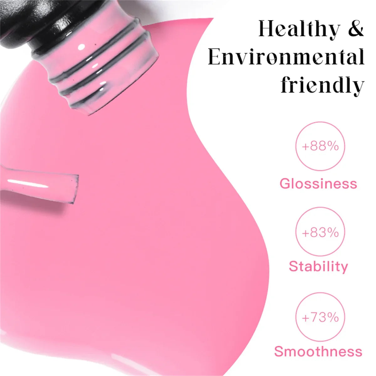 6pcs Gel Nail Polish Set HEMA Free 7ml Semi Permanent Soak Off UV Gel Varnish Nail Art Decoration Christmas Nails Nail Supplies