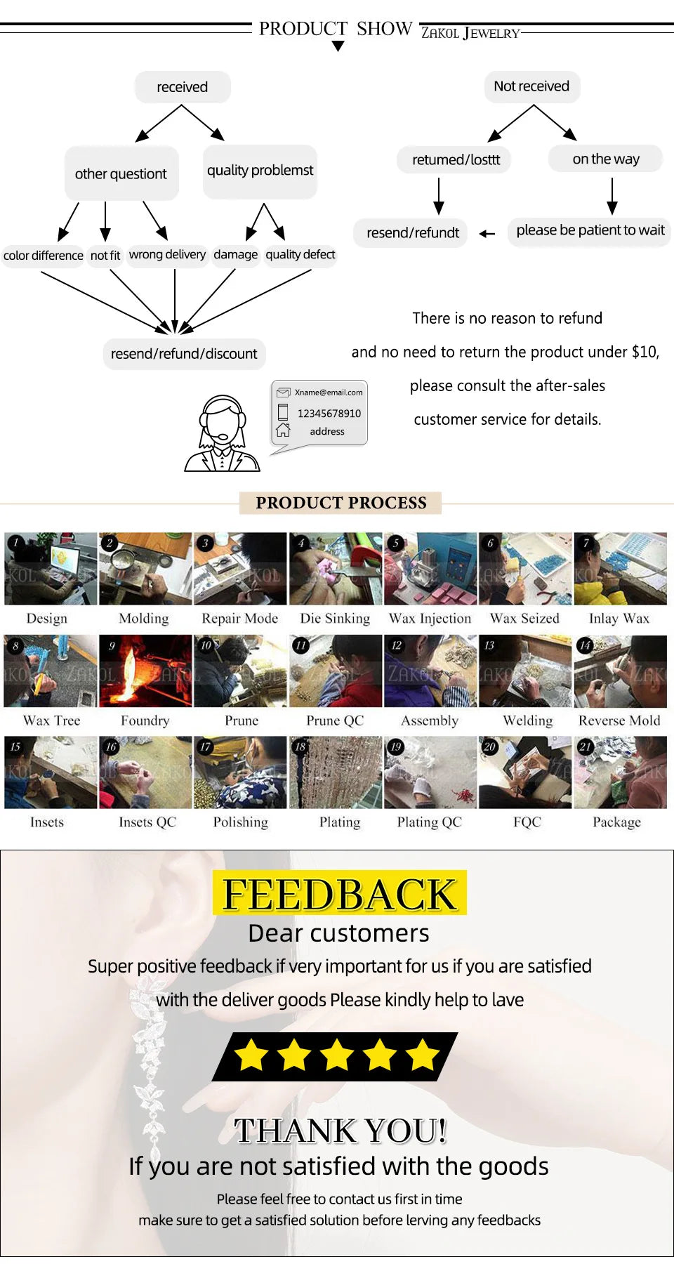 Yupsk New Creative Four-leaf Flower Series Stainless Steel Bracelets Set for Women Versatile Stackable Jewelry Couple Gift