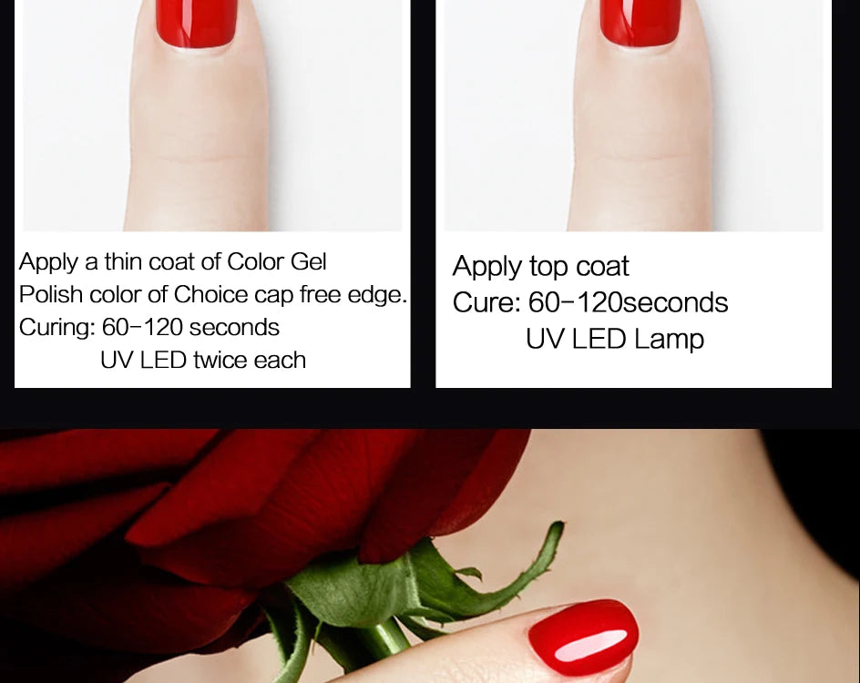 NAILCO 15ML Top coat Base coat Gel nail polish nails art Semi Permanent Lacquer Varnish Hybrid nail supplies for professionals