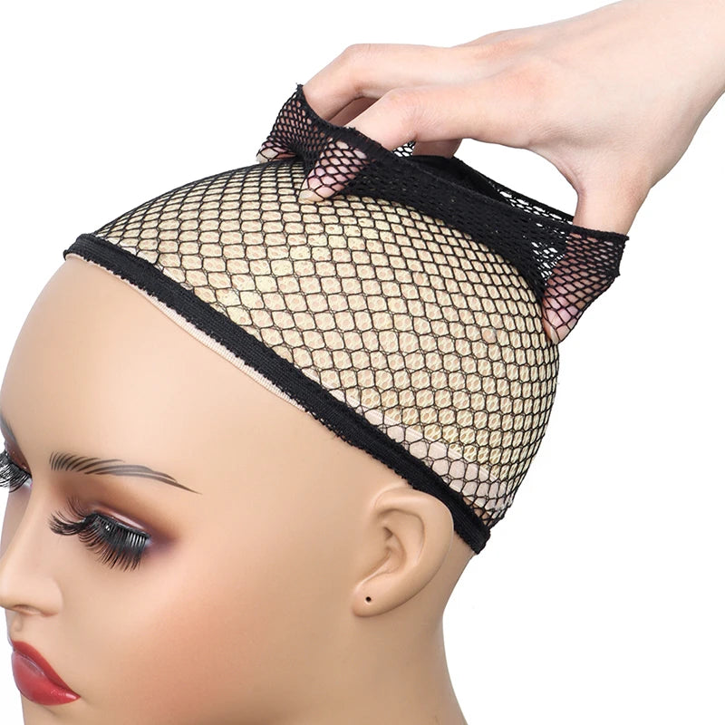 New Stretchable Elastic Hairnets Fashion Mesh Weaving Wigs Cap For Women Making Wig Tools