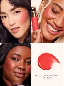 Liquid Blush Highlight Enhance Facial Contours Stick Compact Modify The Facial Shape Cream Blush Foundation Long-lasting Makeup