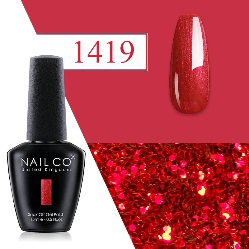 NAILCO 15ml TOP BASE Gel Polish Vernis Semi Permanent UV Varnish Nail Polish For Nails Art Gel Manicure Design Varnish Hybrid