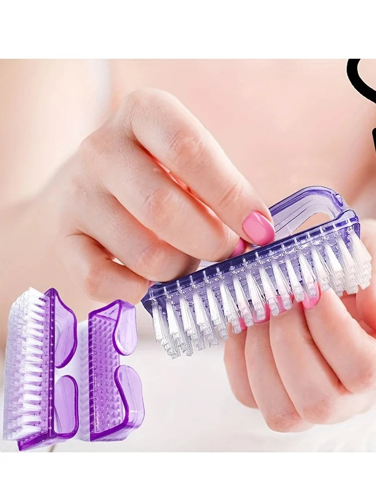 Nail Scrub Brush, Toenail Brush, Nail Brush, Toe Brush, Nail Brush, Nail Brush, Hard Brush, Cleaning Brush, Dust Brush, Manicure Tool, Large Consumption Plastic