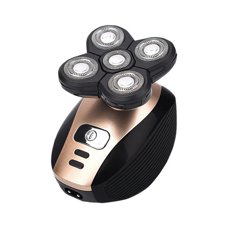 New Six Head Household Electric Hair Clipper, Bald Head, USB Charging, Large Capacity, Suitable for Facial Shaving