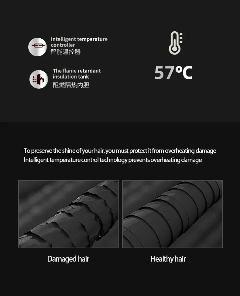 Professional hair salon use hair dryer with high speed, quick drying, ionized heat protection function. For home use and hotel