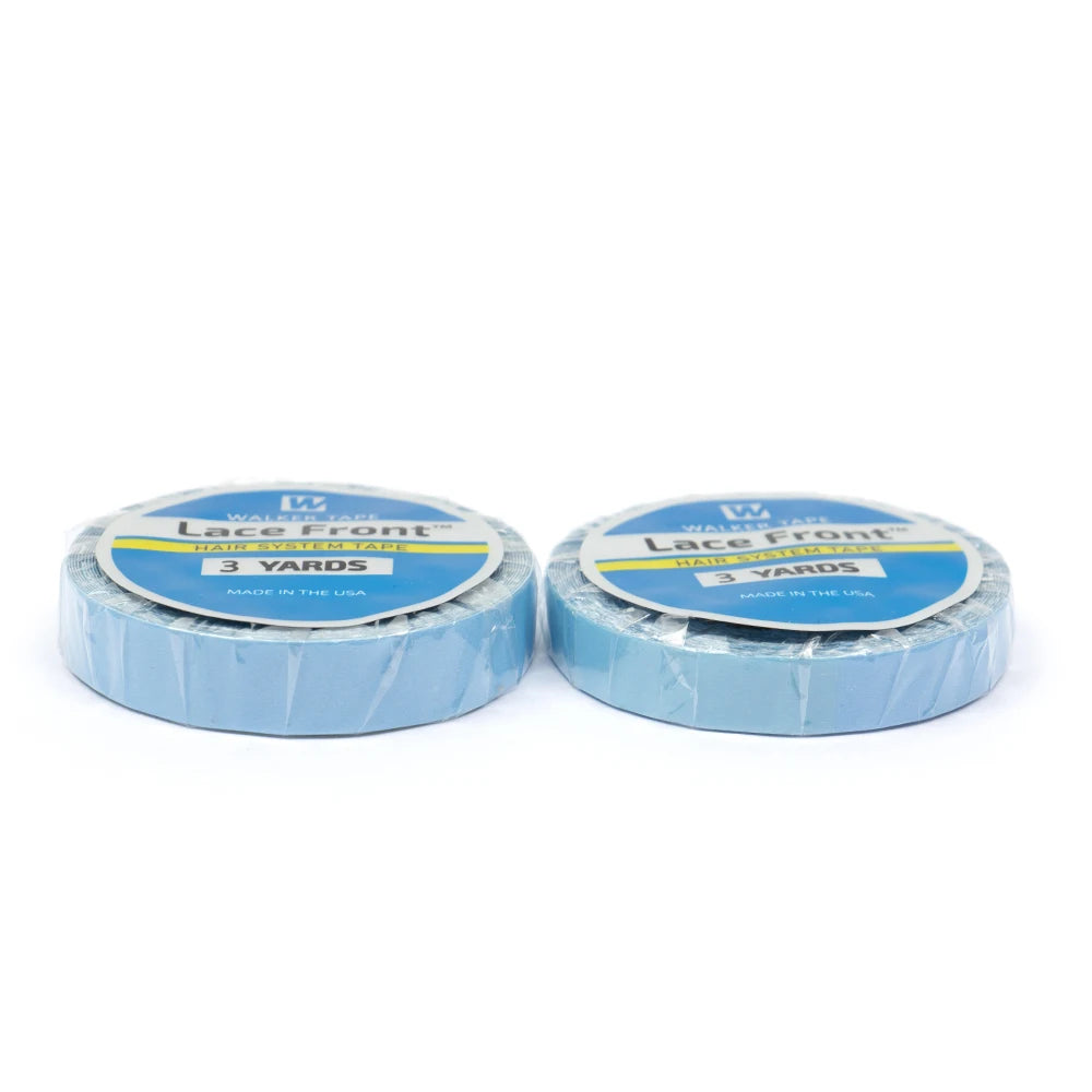 0.8/1CM*3 Yards Super Hair Blue Tape Double-Sided Adhesive Tape Hair System Tape for Hair Extension/Lace Wig/Men Toupee