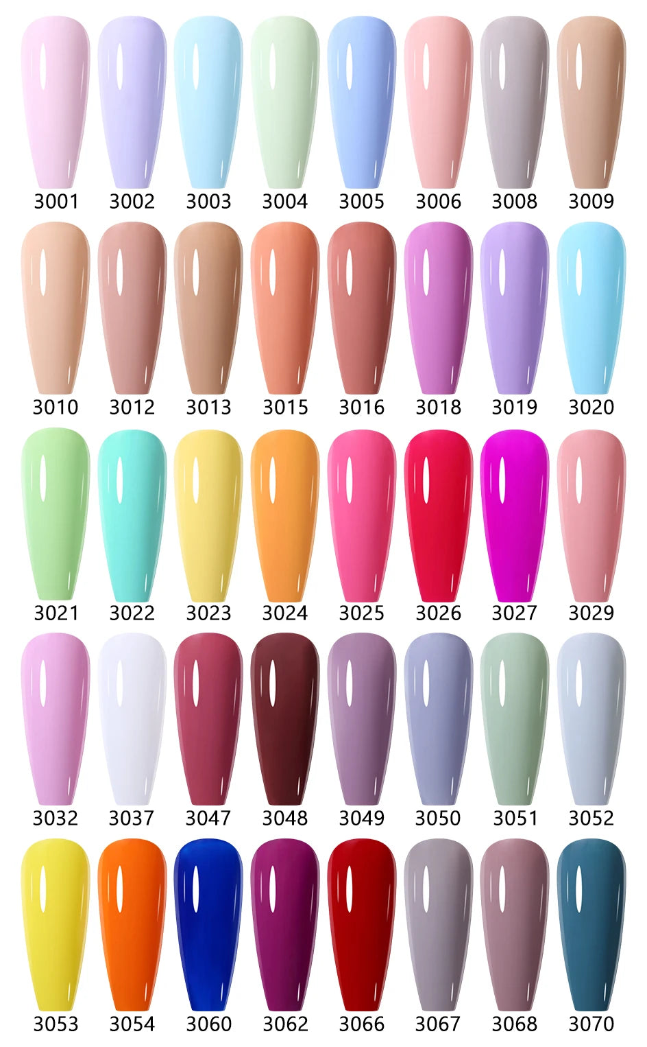 NAILCO 15ml Translucent Gel Nail Polish Semi-permanent Enamels Varnish For UV Nails Art Hybrid LED Nail Gel Transparent Manicure