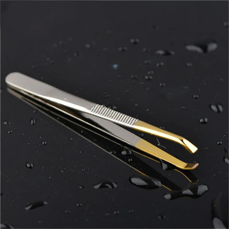 1/3/5PCS  Make Up Tools Pince Epiler Eyebrow Tweezer Stainless Steel Slant Tip Eyes Tweezer Clip For Face Hair Removal