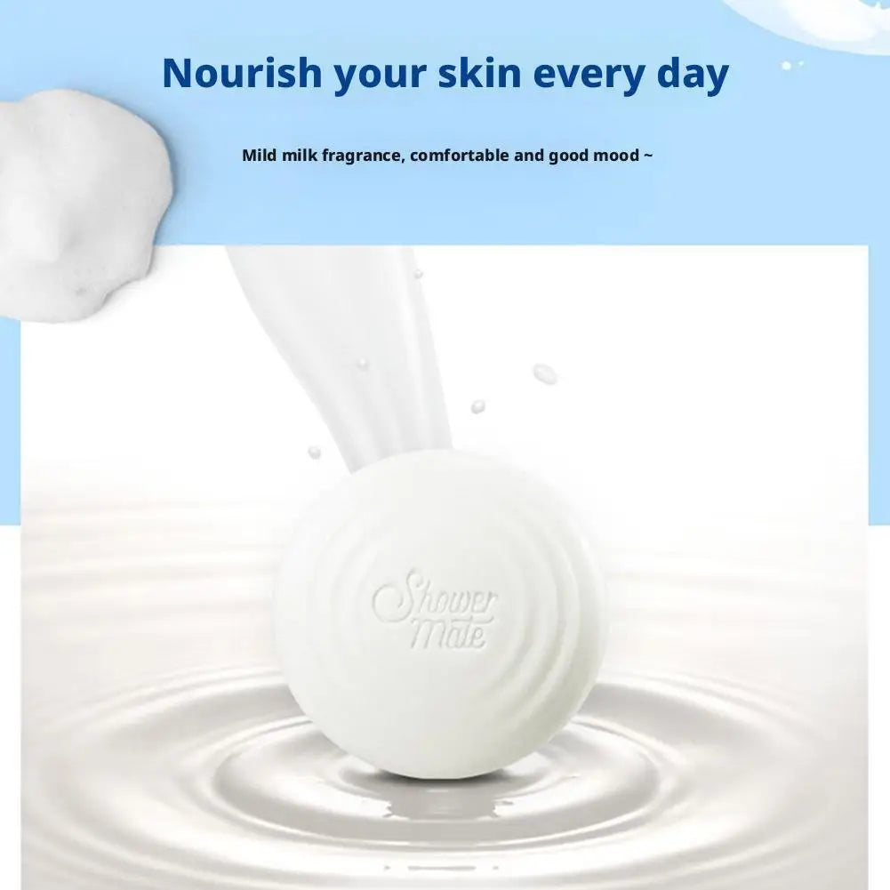 Goat Milk Soap Bar Moisturize,Smooth & Cleanse Skin,Body Wash Shower Soap Gentle Cleansing Nourishing Skin Care For Adults Kids