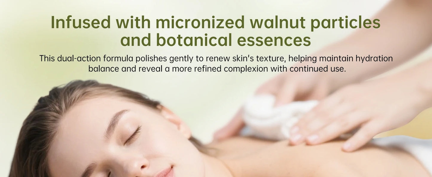 VETES Remove Dead Skin Body Scrub 250g Exfoliant Gentle No Irritation Scrub Cream Moisturizing Hydrating Deep Cleans Body Care