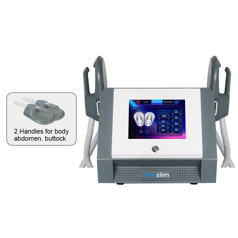 EMS Weight Loss Stimulating Muscle Slimming Fat Removal Muscle Fitness Sculpting MYOslim Machine 4 Handles Beauty Salon