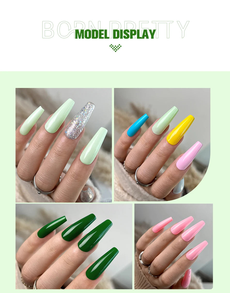 BORN PRETTY PRO 15ml Odorless Soak Off Gel Color Long Lasting Gel Polish Private Label Uv Nail Gel Polish