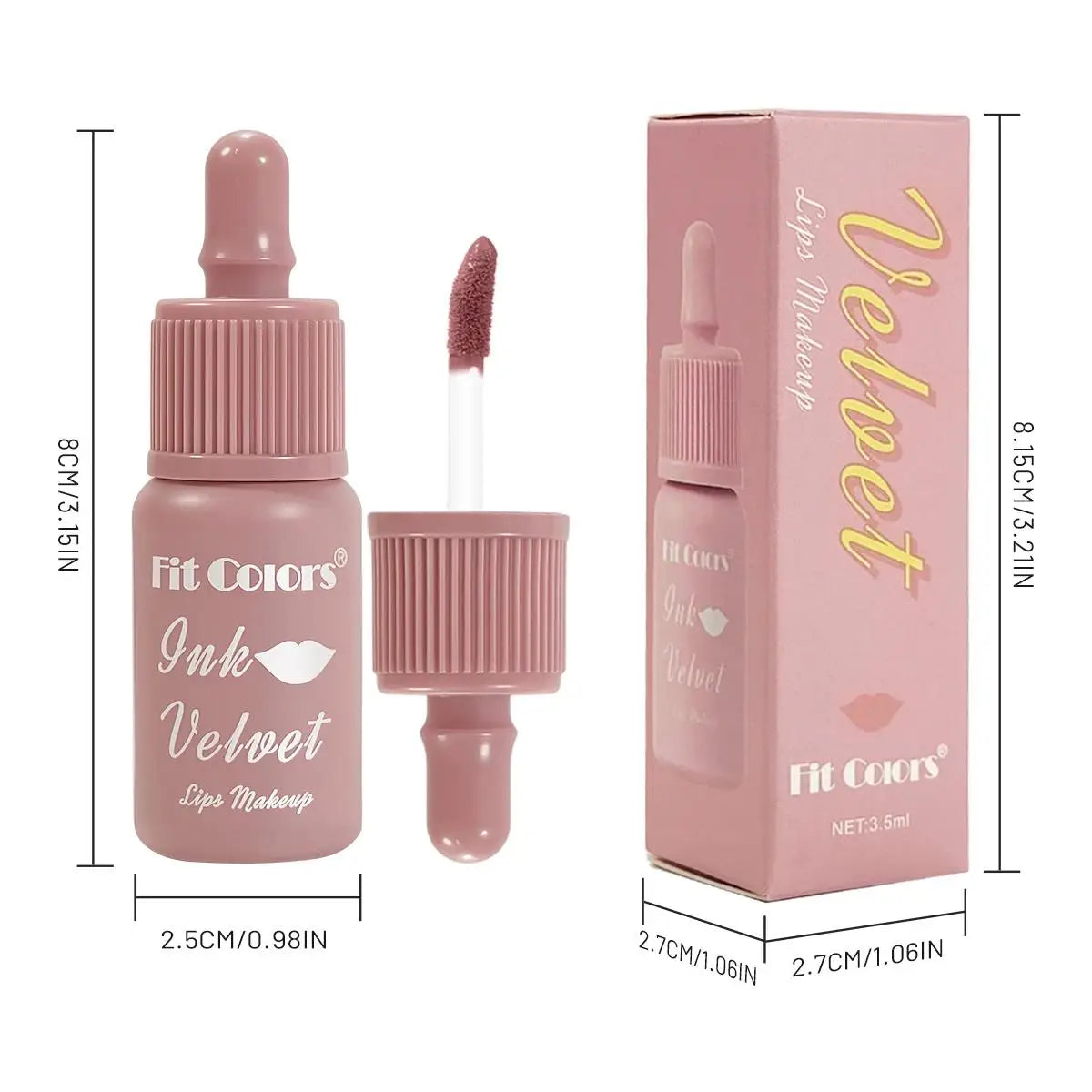 Non Stick Cup Waterproof Lip Gloss Long Lasting Velvet Matte High Pigmented Liquid Lipstick Fast Dry Sexy Lip Mud