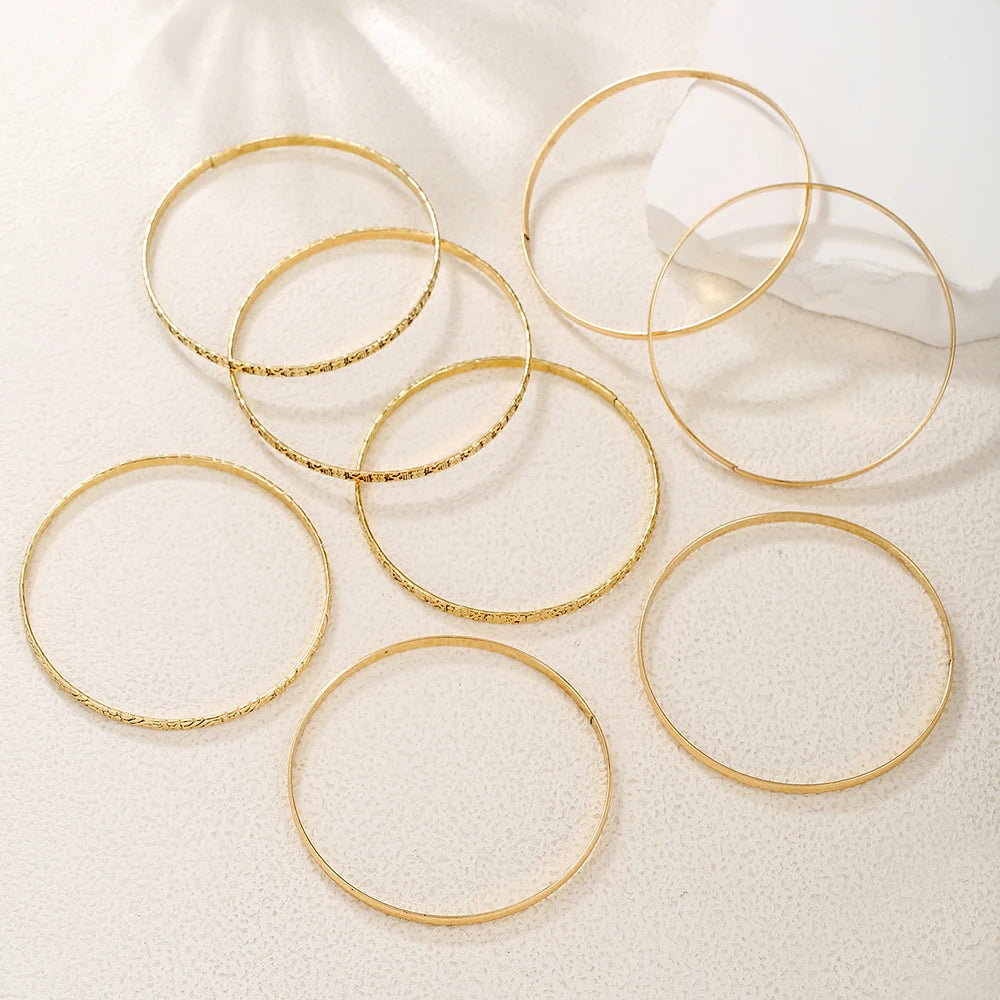 NADEEM Fashion Vintage Metal Layer Flower Bangles for Women Luxury Charm Bracelets Party Jewelry Wholesale Gifts