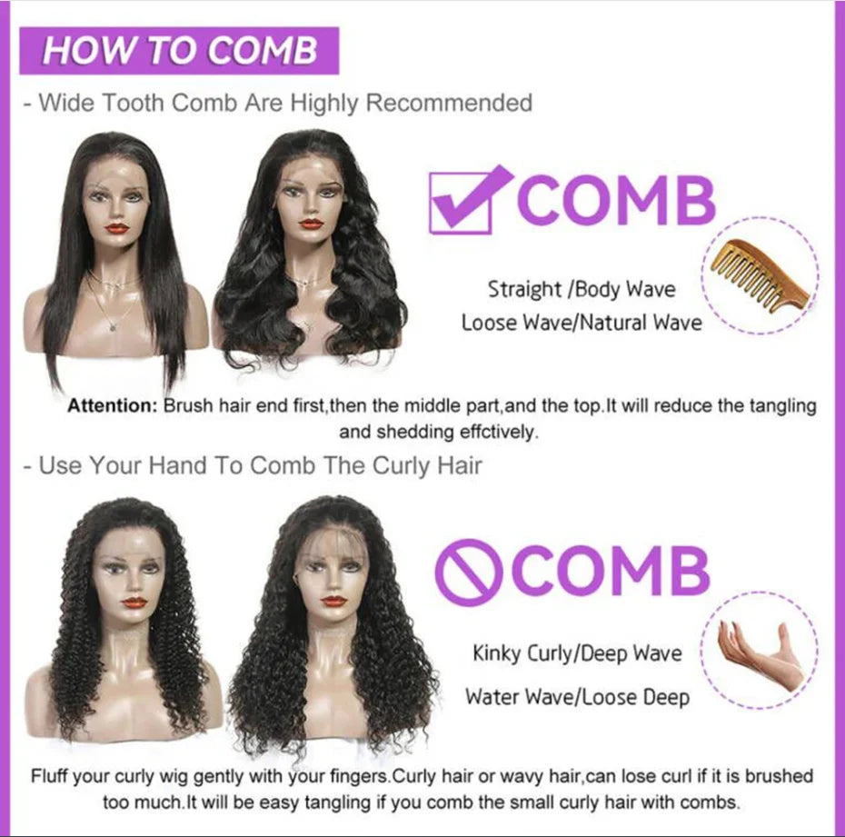 13x4 Lace Frontal Straight Hair - Pre-Plucked Brazilian Lace Closure