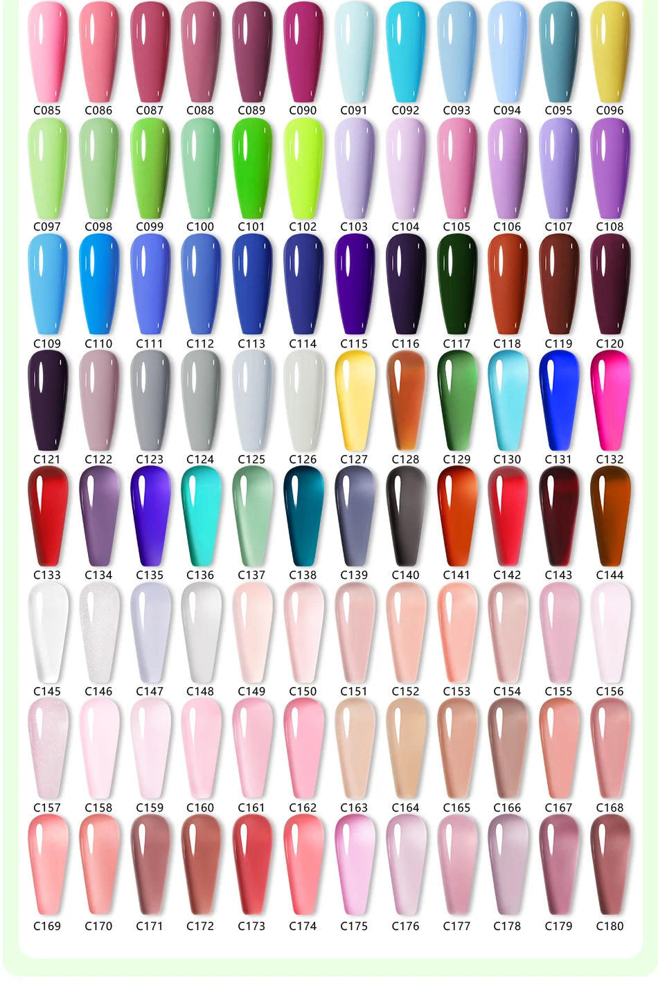 BORN PRETTY PRO 15ml Odorless Soak Off Gel Color Long Lasting Gel Polish Private Label Uv Nail Gel Polish