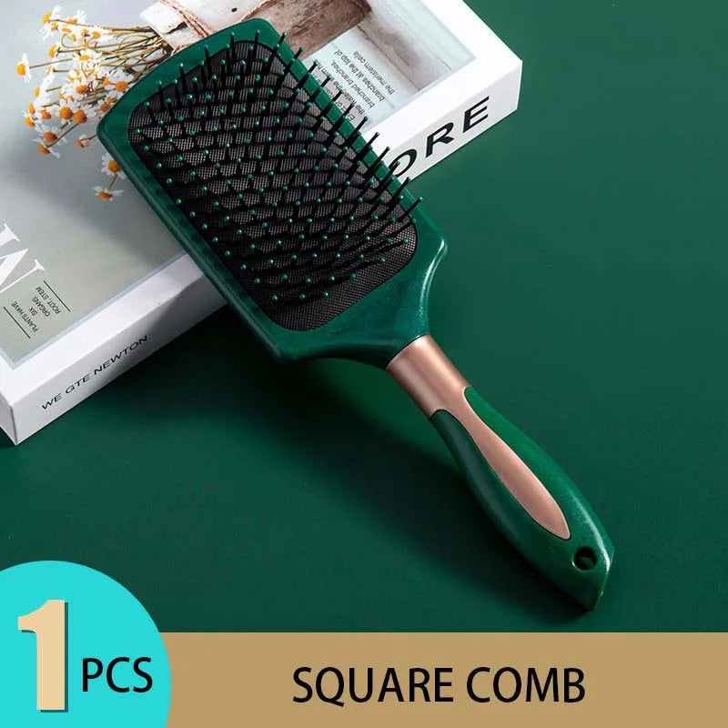 Hair Massage Air Cushion Comb Brush Scalp Hairbrush Detangle Anti Static Salon Hairdressing Styling Tool For Straight Curl Hair