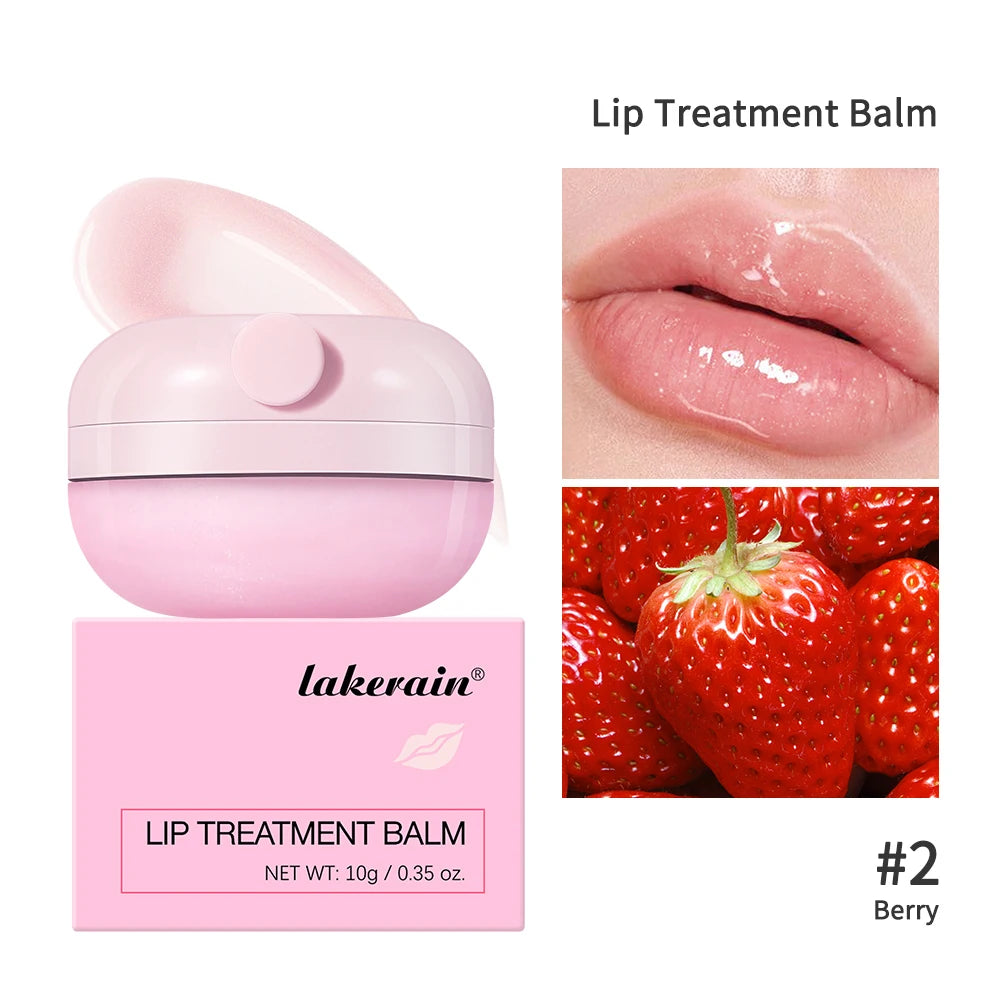 Lakerain Nourish Lip Treatment Balm Hydrate Visibly Plump Lips Exfoliating Clean Moisturizer Makeup Beauty Health Care Products