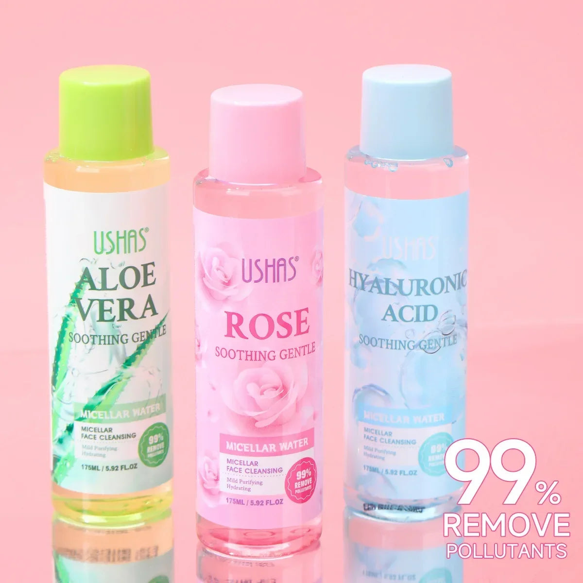 Gentle Makeup Remover Water Deep Cleansing Hydrating Moisturizing Non Irritating Refreshing Mild Facial Cleaner