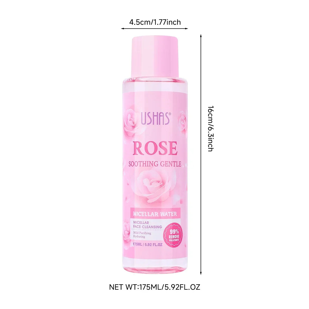 Gentle Makeup Remover Water Deep Cleansing Hydrating Moisturizing Non Irritating Refreshing Mild Facial Cleaner