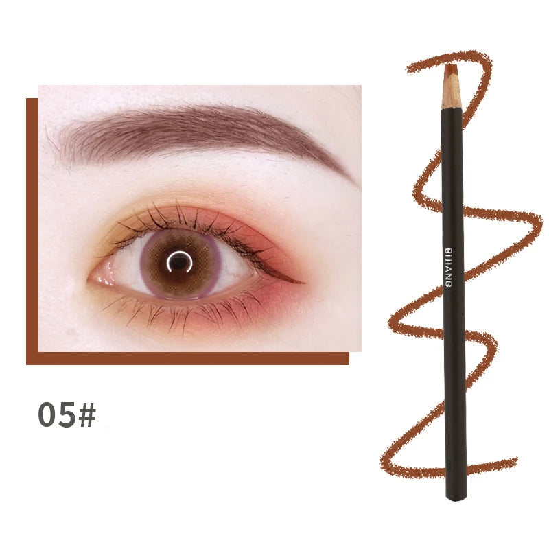 Eyebrows Chinese Makeup Product With Waterproof Eyebrow Pencil Brand Wood Hard Refill Professional Full Beauty Unusual Cosmetics