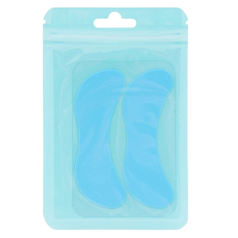 1 Pair Reusable Silicone Eye Pads Lash Lift Under Eye Gel Patch Grafting Lashes Beauty Makeup Tools Eyelash Extension Supplies