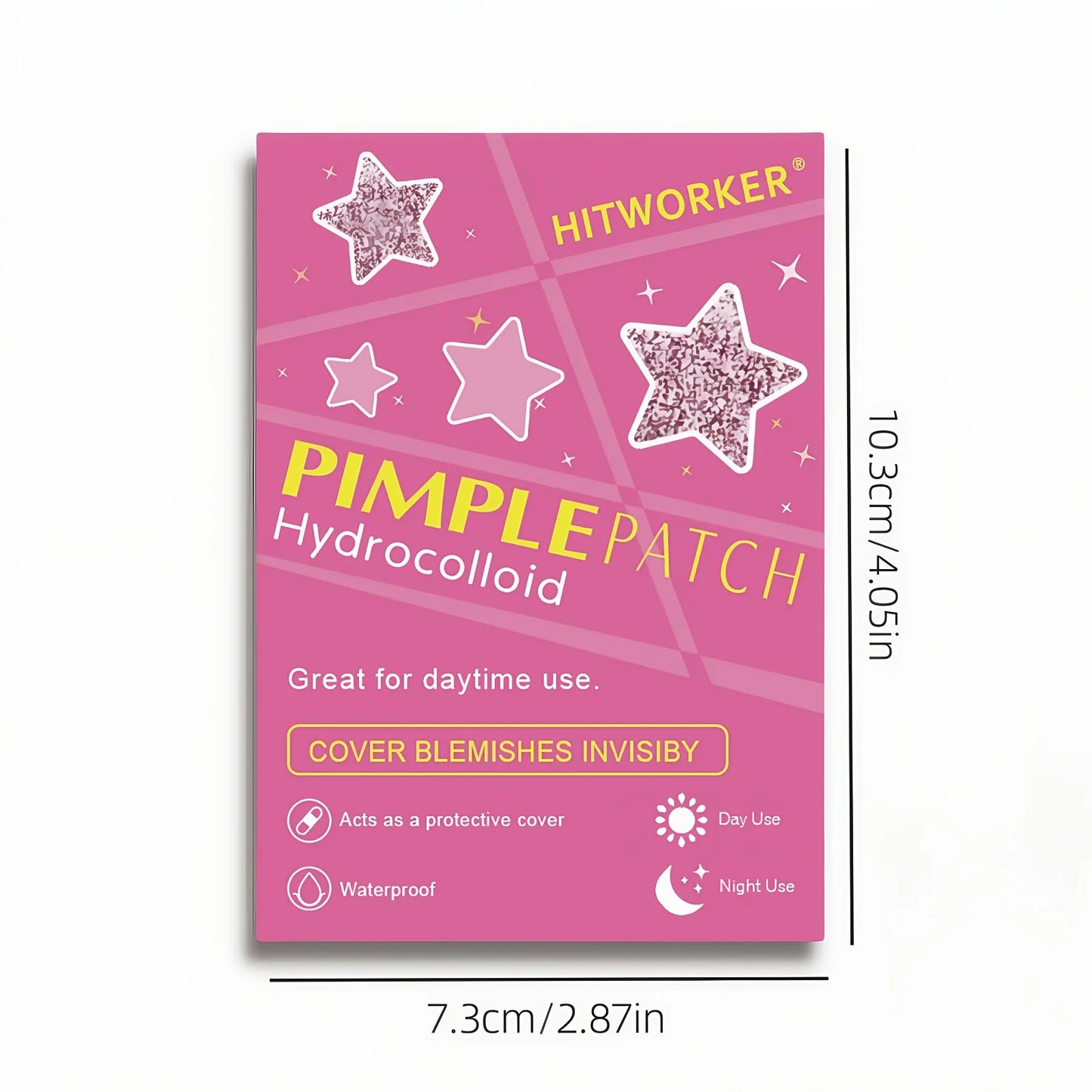 240pcs Star Shape Pimple Colorful Hydrocolloid Acne Patches Facial Skin Care Isolate Air Pollution Closed Acne Blemishes Cover