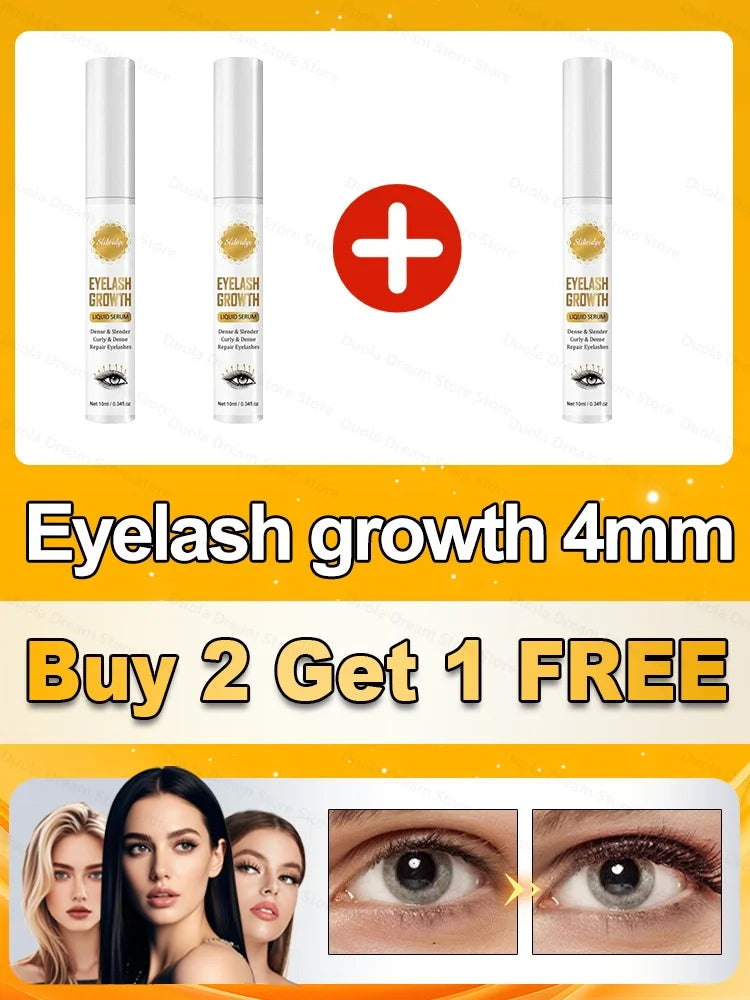 3Days 15mm Natural Fast Eyelash Growth Serum Women Lash Lift Kit Lengthening Thicken Eyebrow Growth Serum Beauty Makeup Products