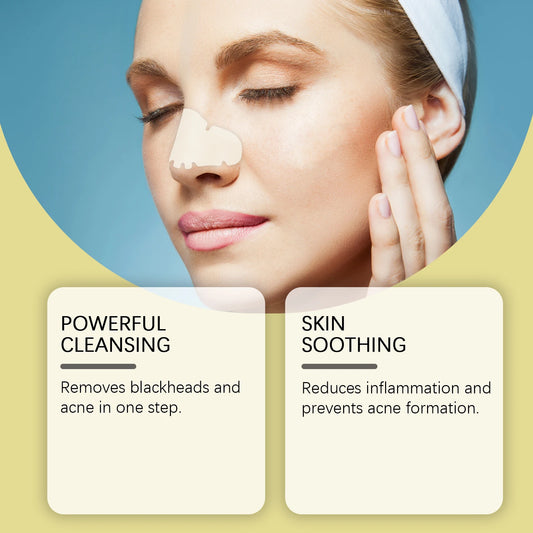 Cleansing Nose Patches, Gentle Cleansing of Pores, Acne, And Non Tight Nose Care Patches, Suitable for All Skin Types