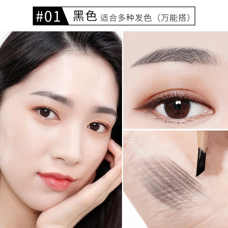 Wood Eyebrow Pencil Chinese Makeup Waterproof Women's Beauty Products China Eyebrow Styling Water Resistant Sweat