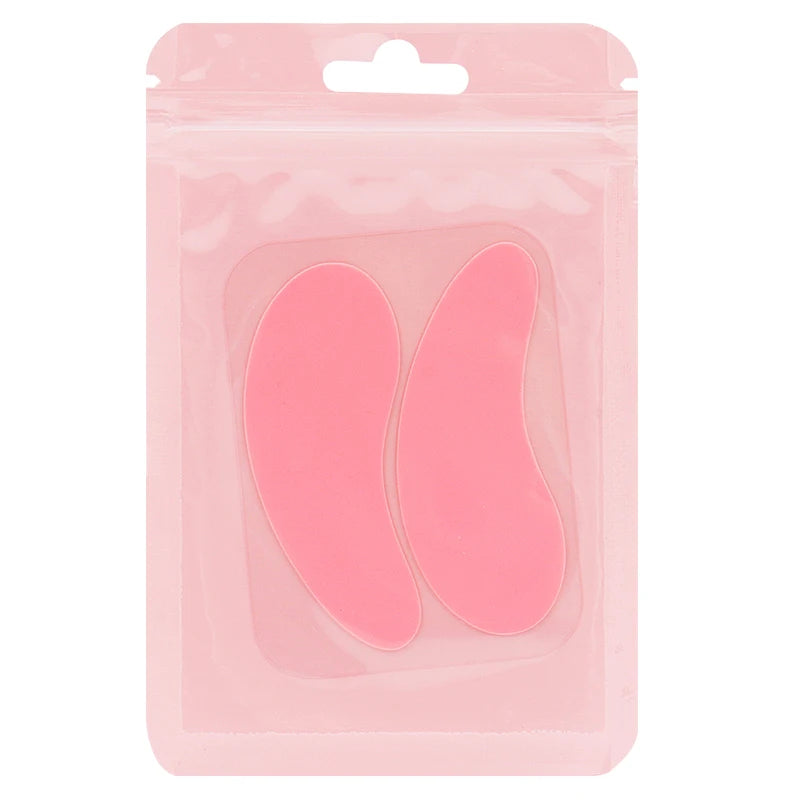 1 Pair Reusable Silicone Eye Pads Lash Lift Under Eye Gel Patch Grafting Lashes Beauty Makeup Tools Eyelash Extension Supplies