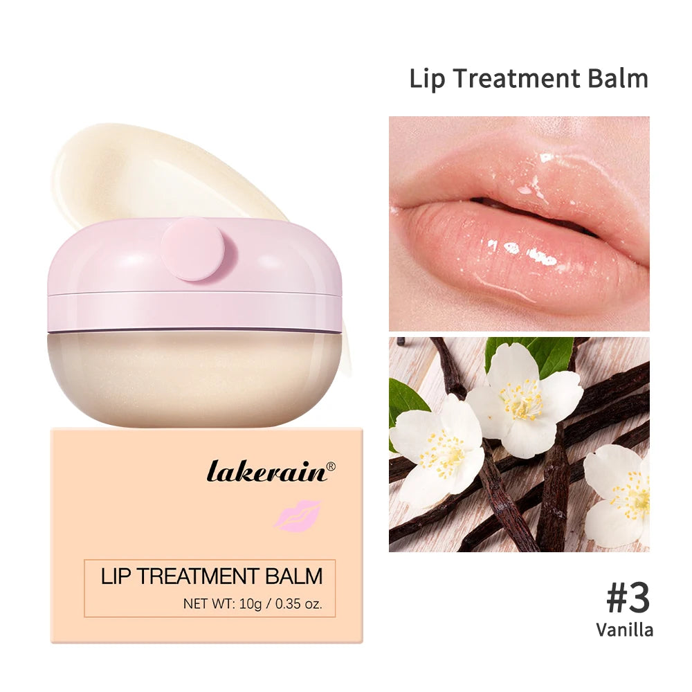 Lakerain Nourish Lip Treatment Balm Hydrate Visibly Plump Lips Exfoliating Clean Moisturizer Makeup Beauty Health Care Products